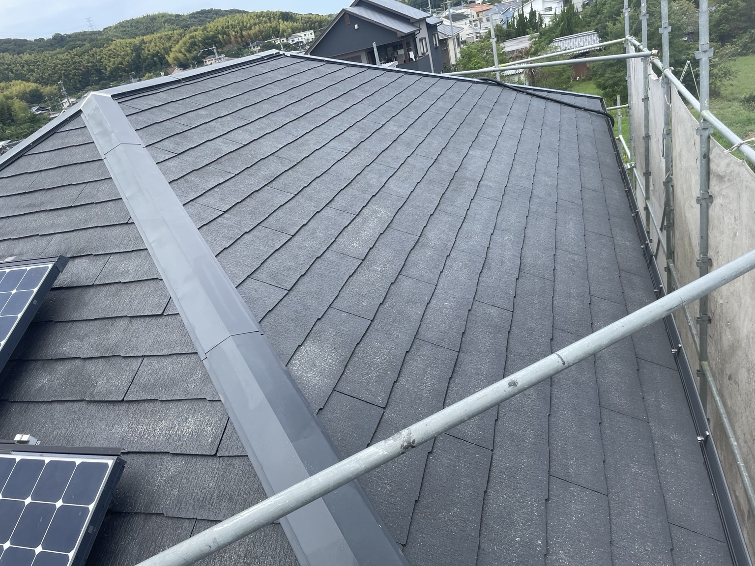 和歌山市の住宅の屋根塗装前